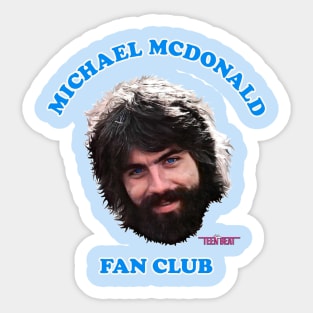 Michael McDonald Fan Club Sticker